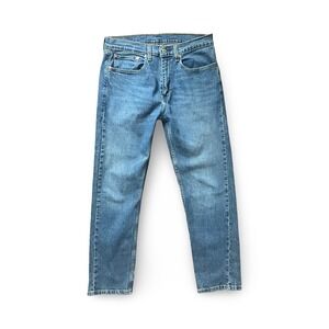 Levi's 505 Jeans Men's 34x32 Blue Denim Straight Leg Jeans